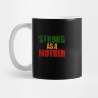 Strong as a Mother, African Colors Mug